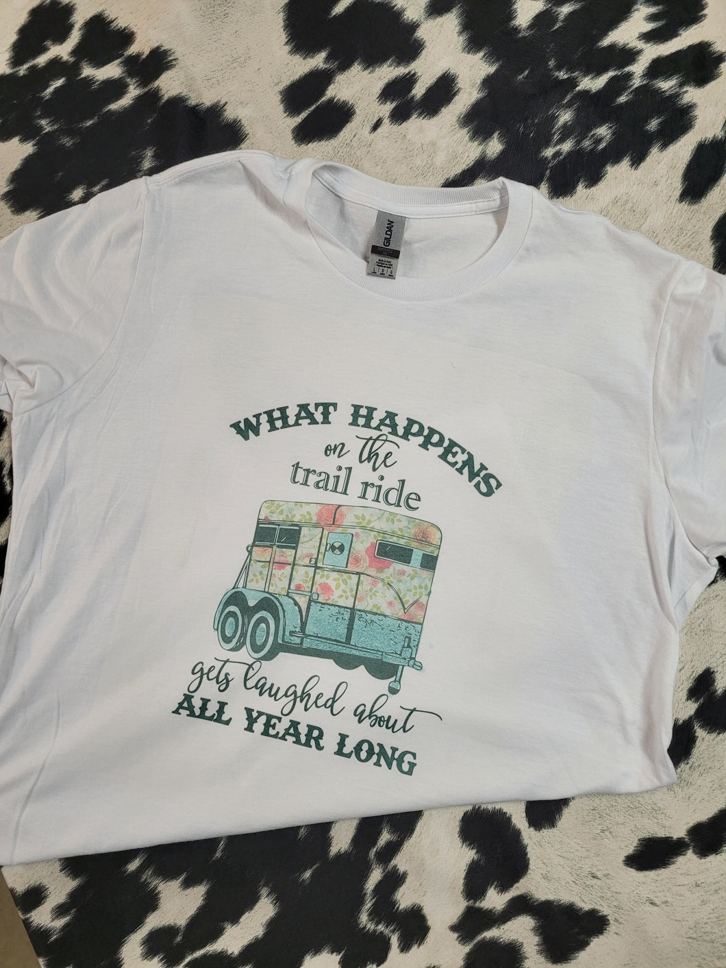 What Happens on the Trail Ride - Graphic Tee
