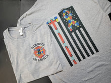 Load image into Gallery viewer, Blue Ridge Summit Fire &amp; Rescue Co. 4 - Autism Support Graphic Tee
