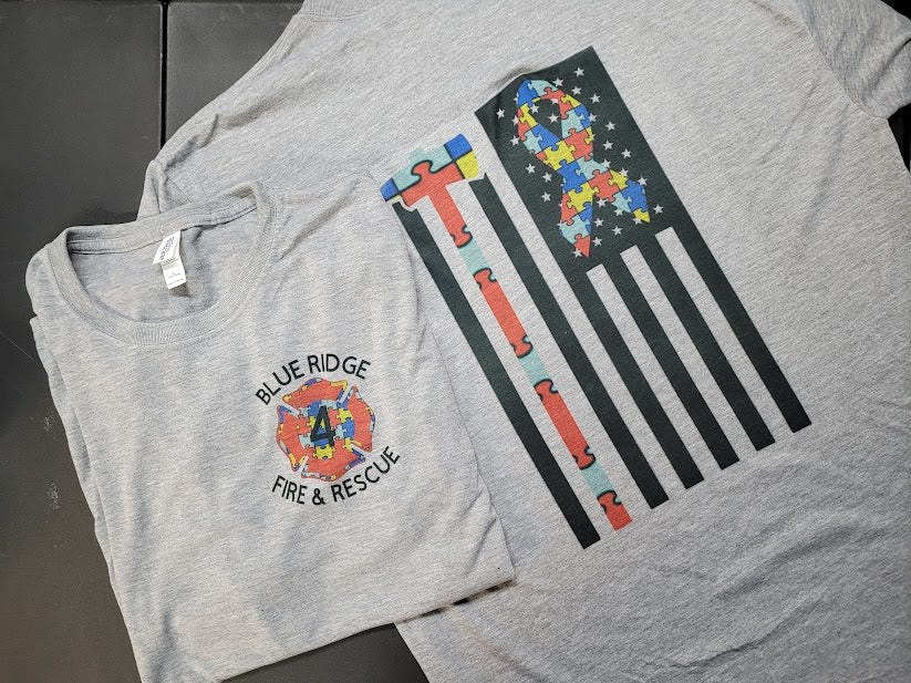 Blue Ridge Summit Fire & Rescue Co. 4 - Autism Support Graphic Tee
